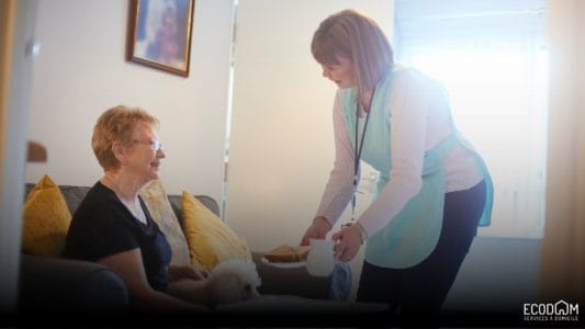 Aide à domicile pour une séniore